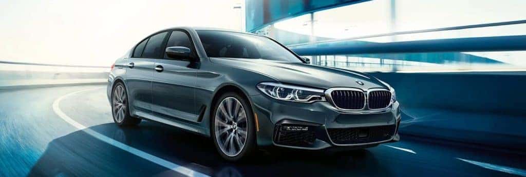 Hero image showcasing the BMW 5 Series.