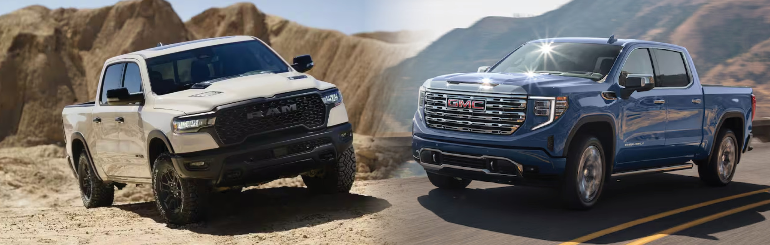 2025 Ram 1500 vs 2025 GMC Sierra 1500