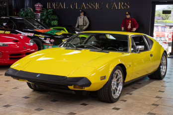 1974 Yellow De Tomaso Pantera