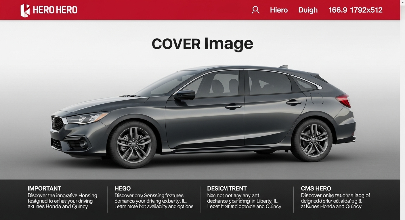 Discover the innovative Honda Sensing features designed to enhance your driving experience in Liberty, IL. Learn more about availability and options at Kunes Honda of Quincy.