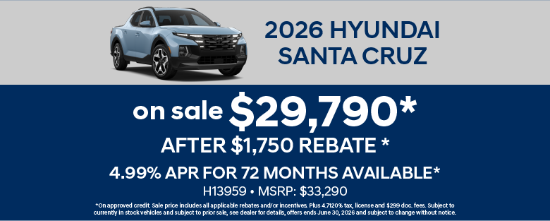 2026 Hyundai Santa Cruz