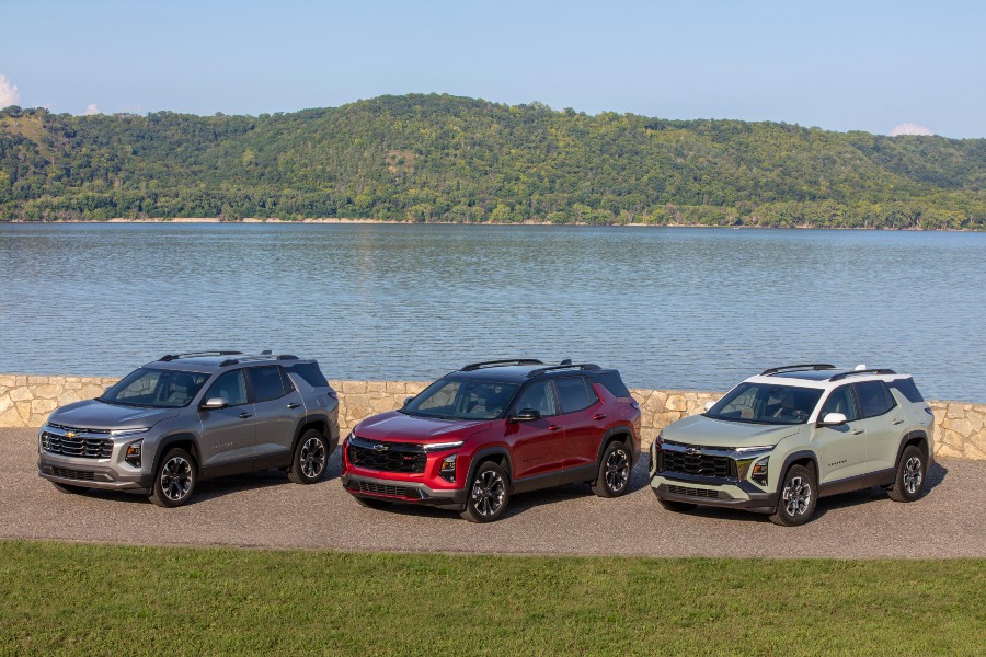 2026 Chevy Equinox Trim Level Lineup Exterior Driver Side Front Profiles
