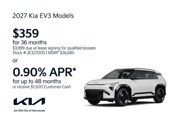 2027 Kia EV3 Offers