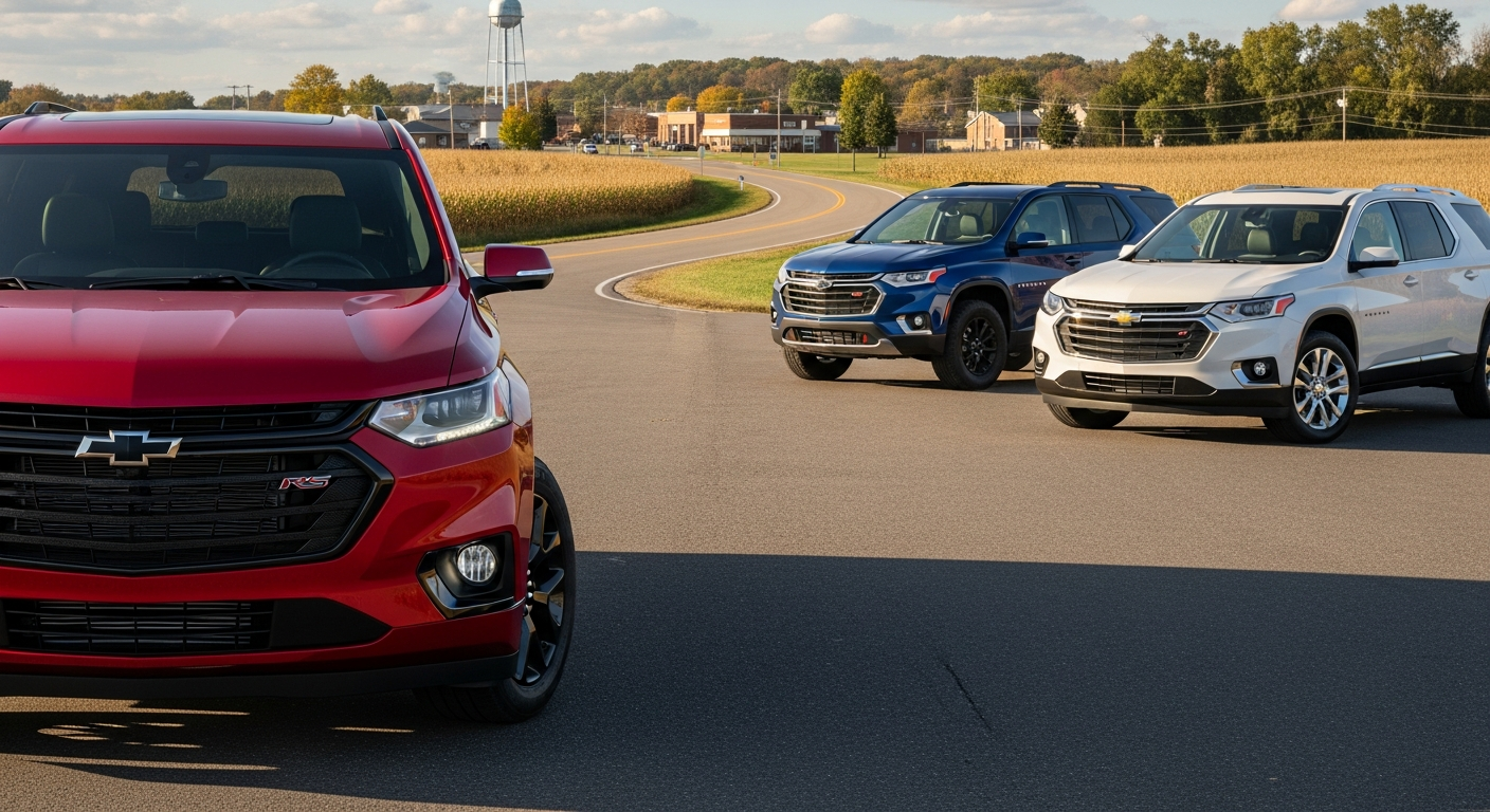 2026 Chevrolet Traverse research near Canton, IL