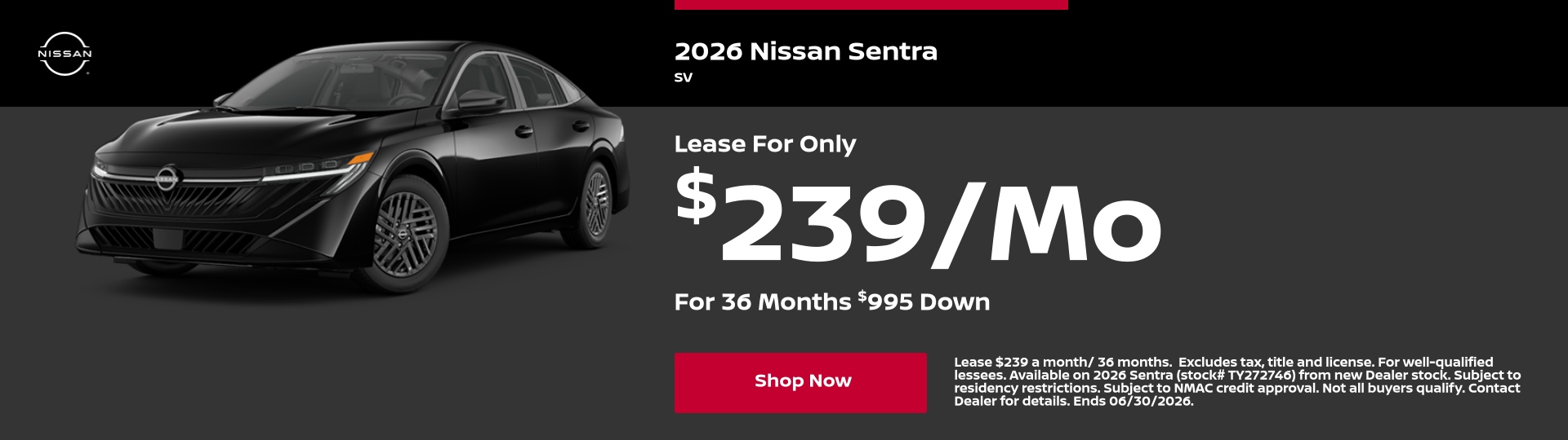 June Sentra Offer