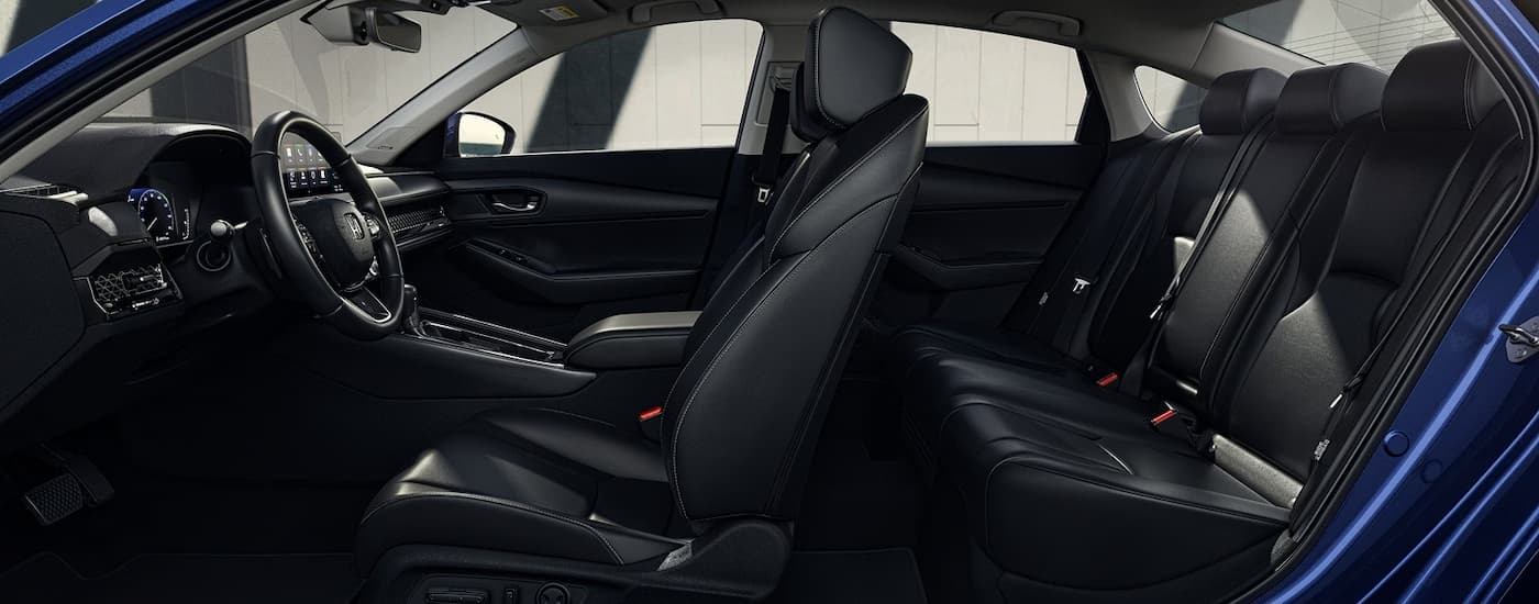 Front and rear seats in a 2026 Honda Accord