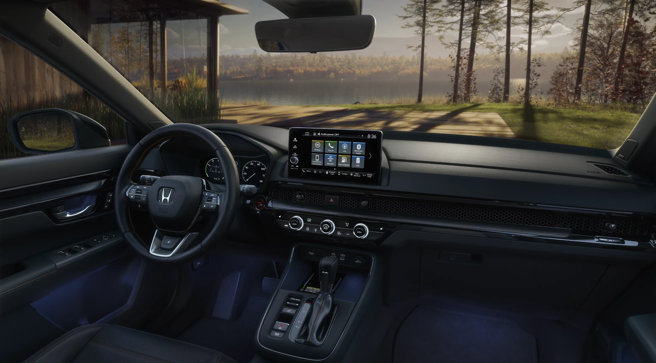 Interior of the 2025 Honda CR-V