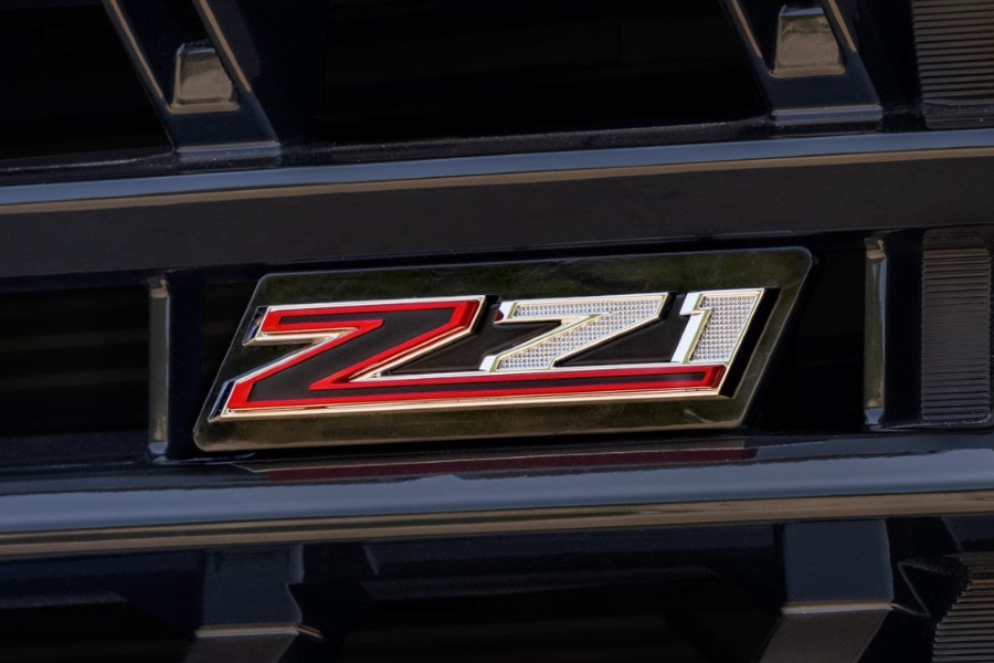 2027 Chevy Z71 Badge In the Grille of a Tahoe