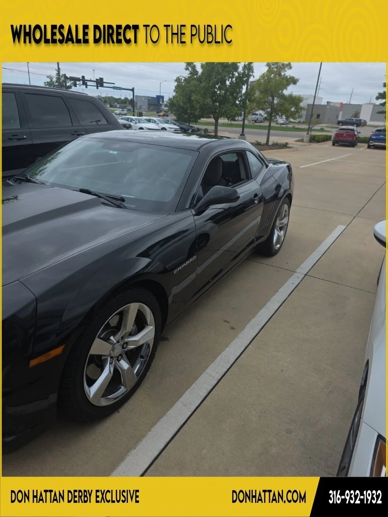 Used 2011 Chevrolet Camaro 2SS with VIN 2G1FK1EJXB9200106 for sale in Augusta, KS
