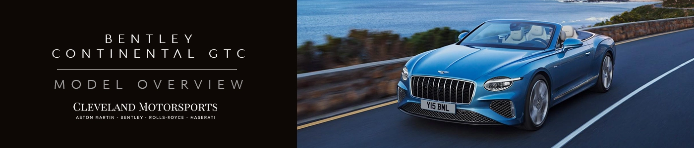 Bentley Continental GTC - Cleveland Motorsports