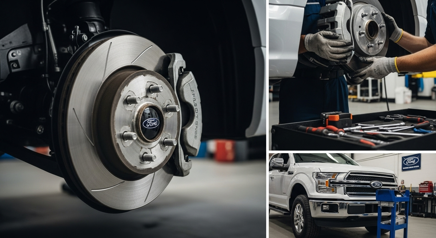 Book certified Ford F-150 brakes service in Janesville, WI at Kunes Ford of Delavan. Ensure your safety with our expert brake services.