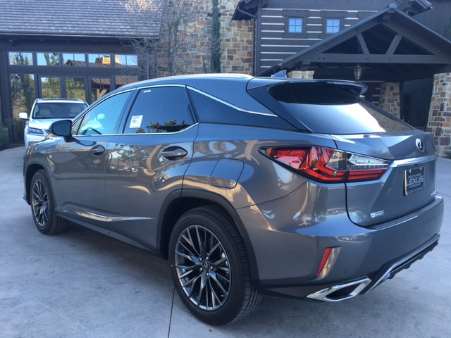 Nebula Gray Pearl Lexus RX F SPORT