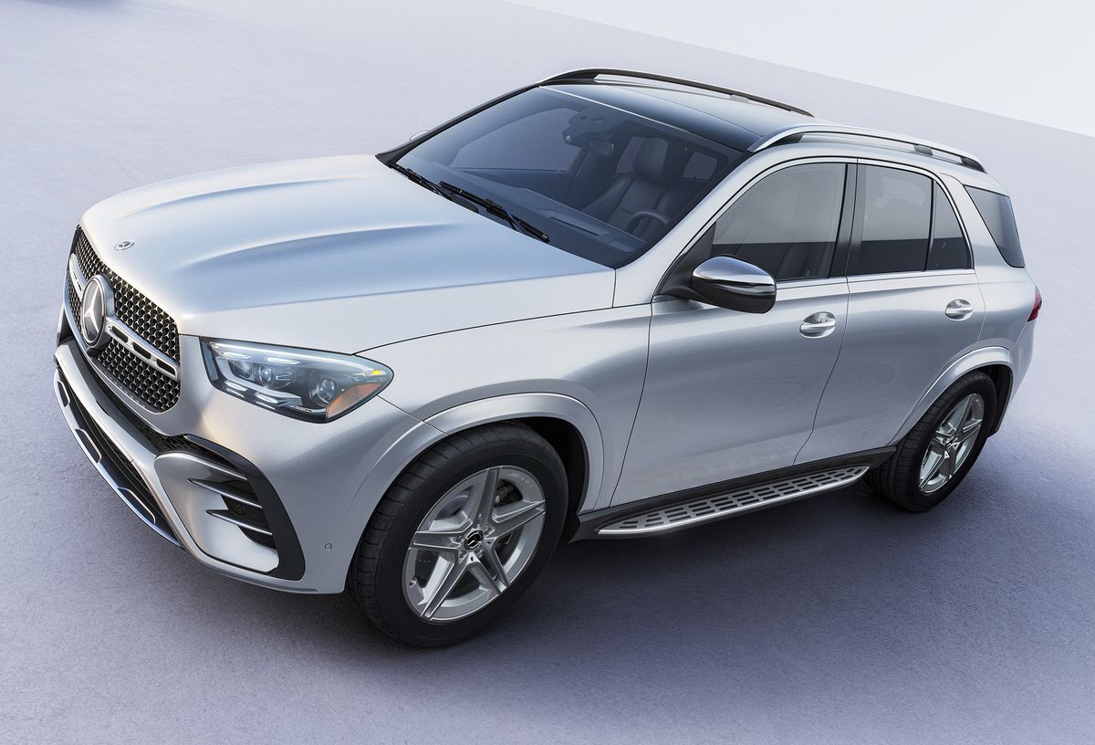 2026 Mercedes-Benz GLE SUV front three-quarter view