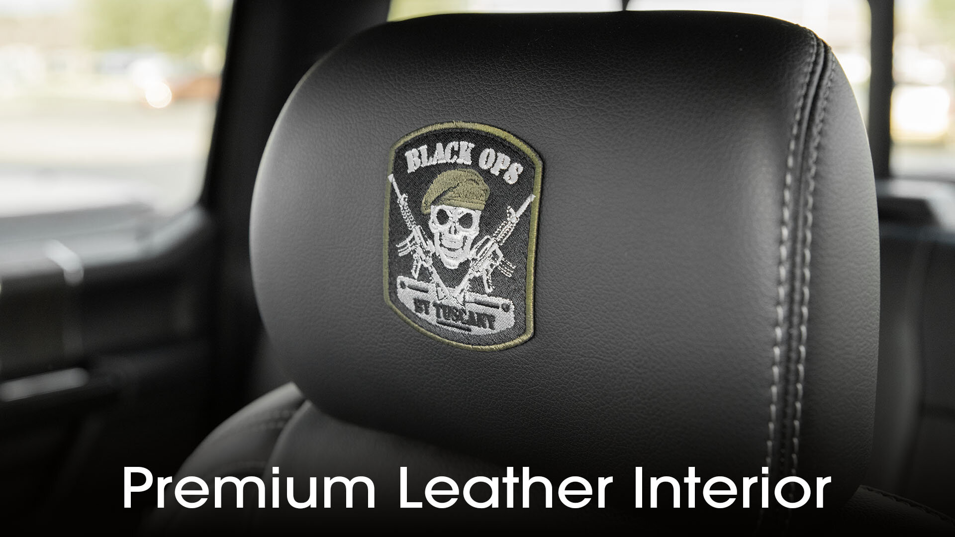 Black Ops Premium Leather Interior