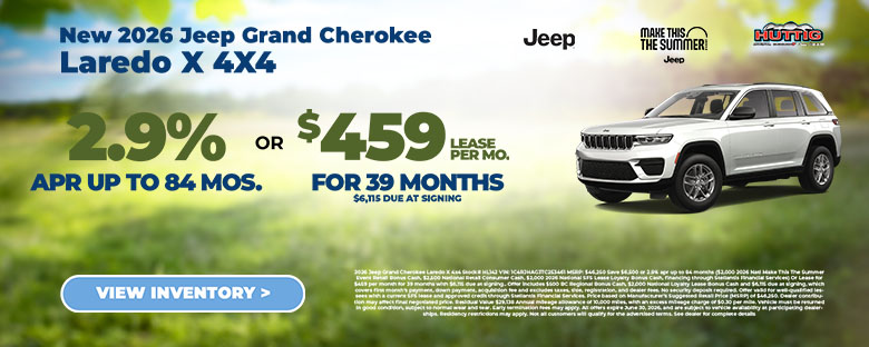 2026 Jeep Grand Cherokee Laredo X 4x4