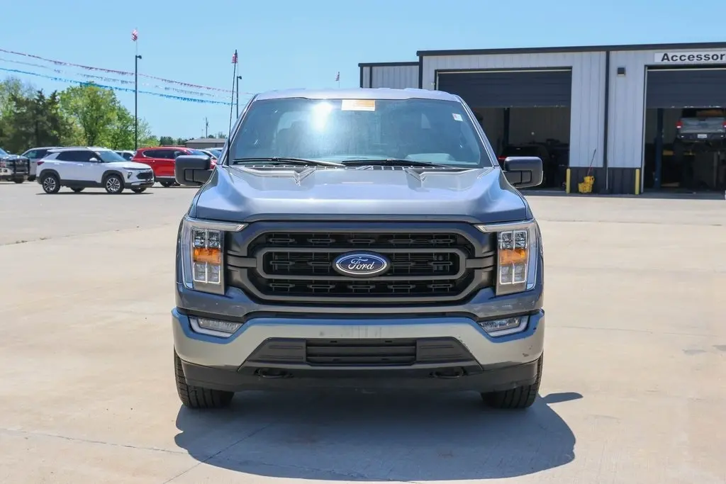 Used 2023 Ford F-150 XLT with VIN 1FTFW1E55PFA89851 for sale in Bartlesville, OK