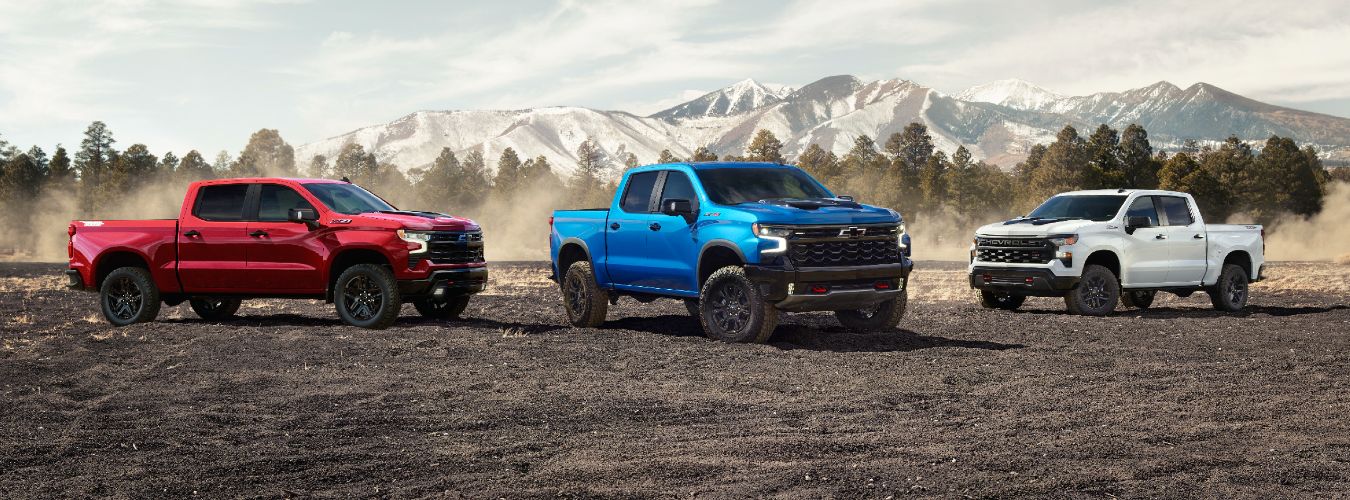 2025 Chevrolet Silverado 1500 Lineup Exterior Profiles