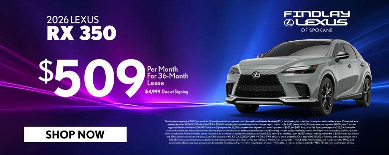 2026 Lexus RX