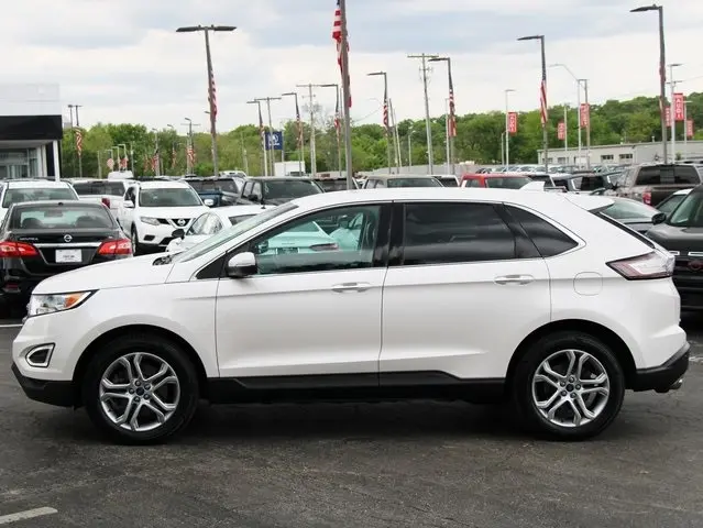 Used 2015 Ford Edge Titanium with VIN 2FMTK4K99FBB28475 for sale in Kansas City
