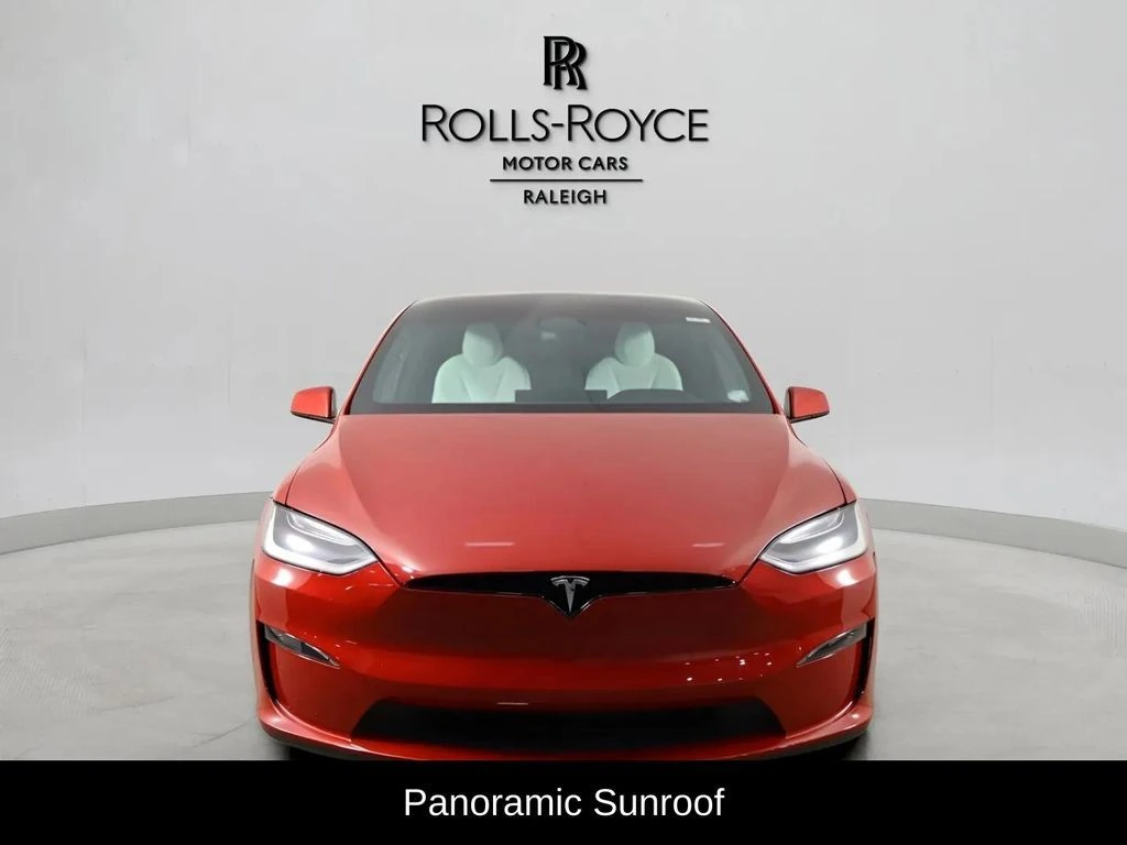 Used 2023 Tesla Model X Long Range with VIN 7SAXCAE51PF367939 for sale in Raleigh, NC