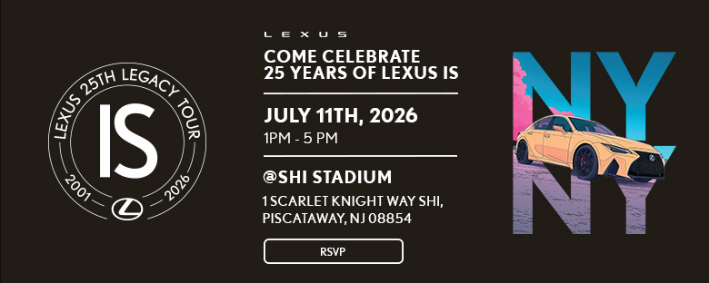 Lexus IS 25th Anniversary Tour