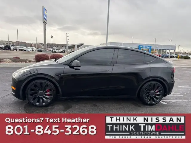Used 2022 Tesla Model Y Performance with VIN 7SAYGDEF8NF568589 for sale in South Jordan, UT
