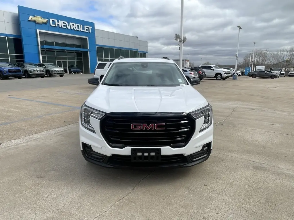 Used 2023 GMC Terrain SLT with VIN 3GKALPEG9PL167162 for sale in Tulsa, OK