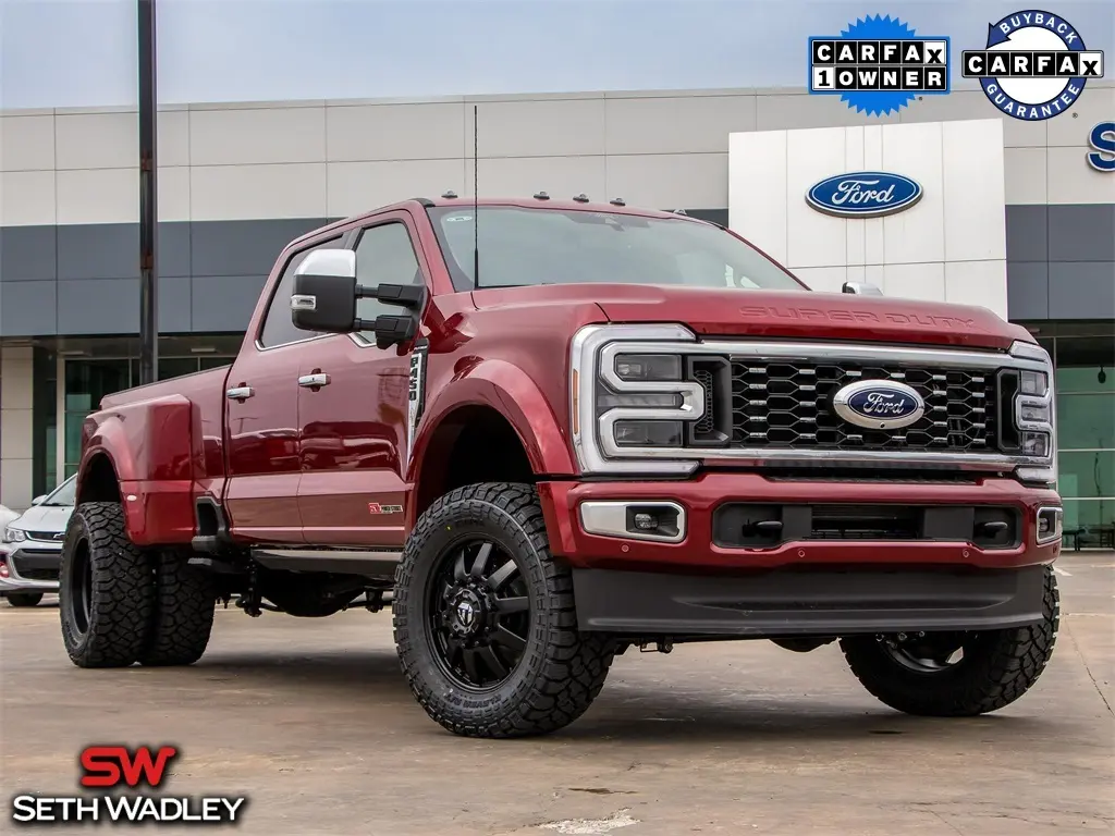 Used 2025 Ford F-450 Super Duty Platinum with VIN 1FT8W4DM3SEC51333 for sale in Pauls Valley, OK
