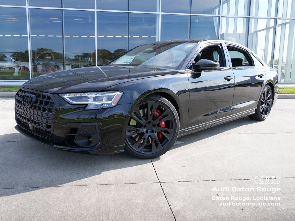 Black 2027 Audi S8 Sedan All-Wheel Drive Automatic