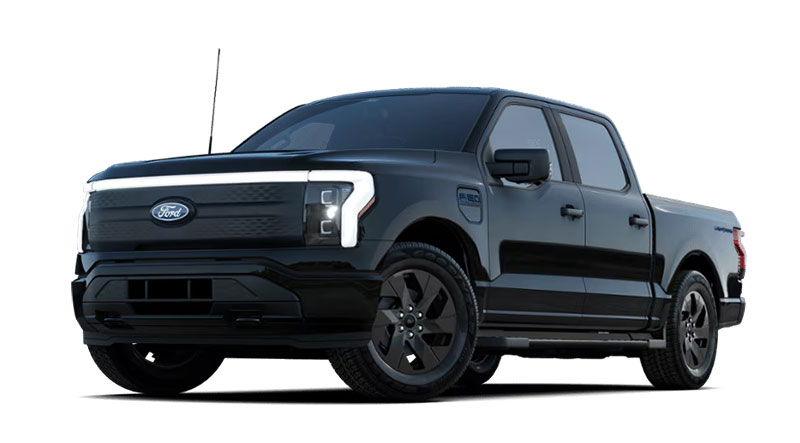 image of silver ford f-150 lightning