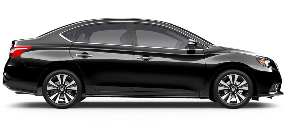 2017 Nissan Sentra sedan in Super Black