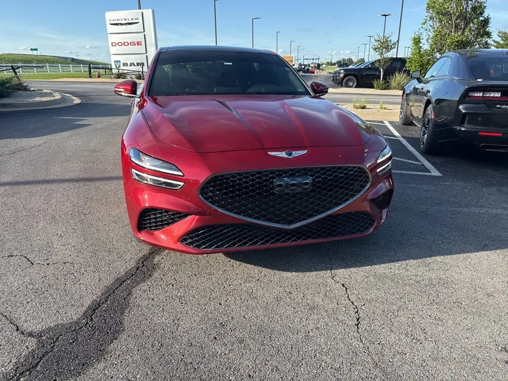 Used 2023 GENESIS G70 Standard with VIN KMTG34TA6PU120519 for sale in Owasso, OK