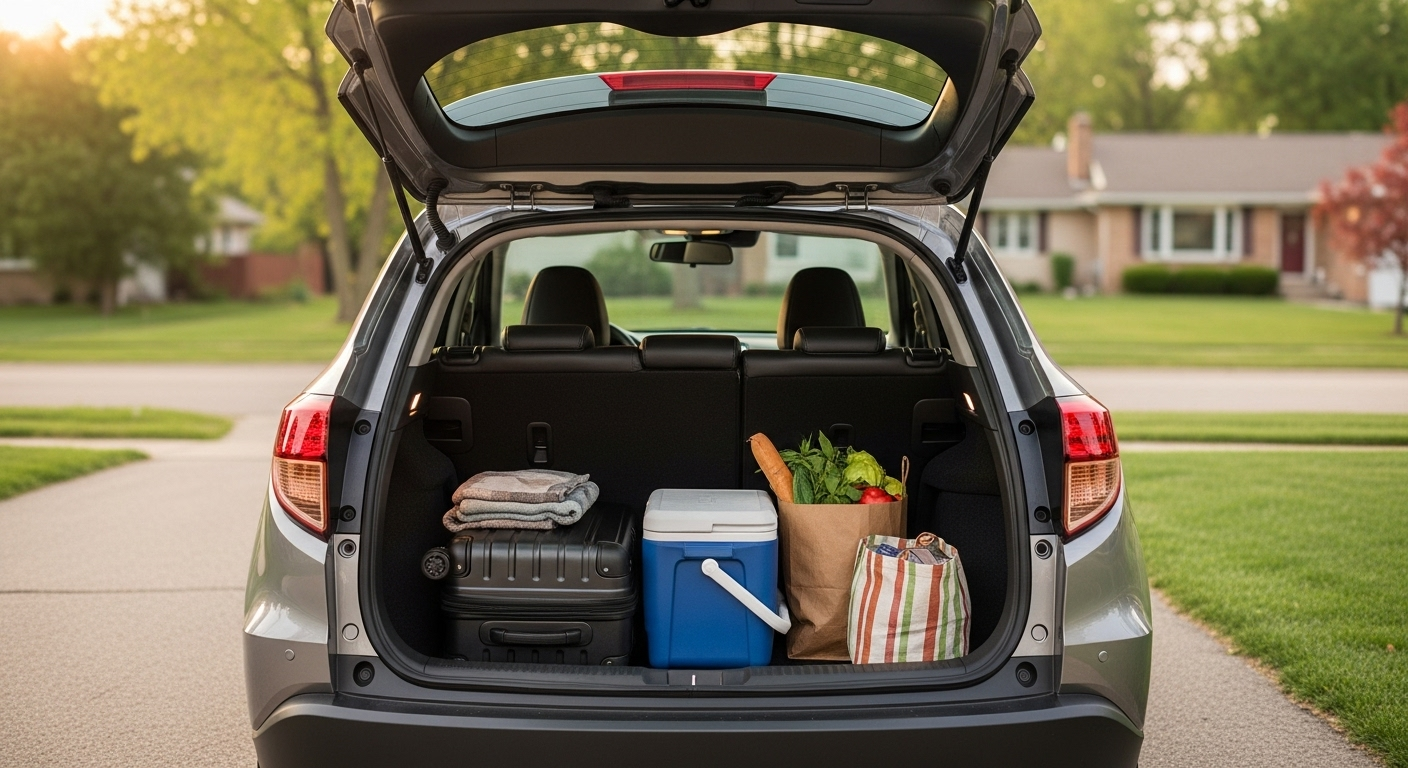 Explore the 2025 Honda HR-V's cargo space and learn how it can accommodate your lifestyle in Pleasant Hill, IL. Check availability and pricing at Kunes Honda of Quincy.