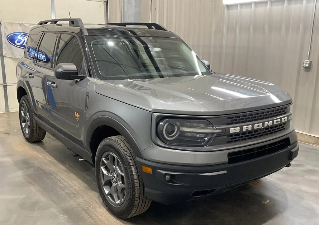 Used 2021 Ford Bronco Sport Badlands with VIN 3FMCR9D95MRA01162 for sale in Wellston, OK
