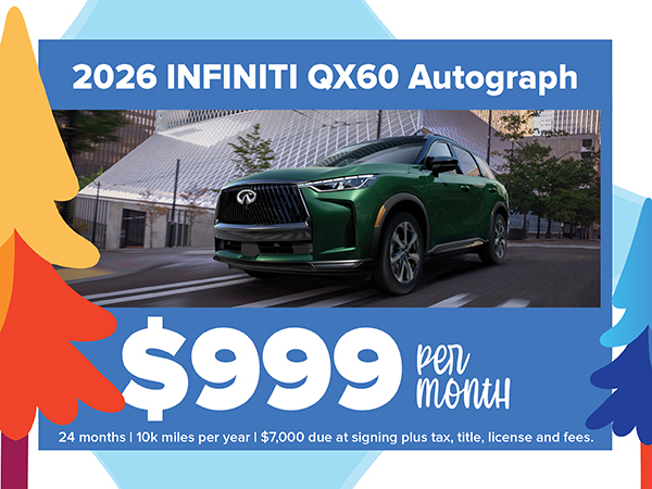 2026 INFINITI QX60 Autograph