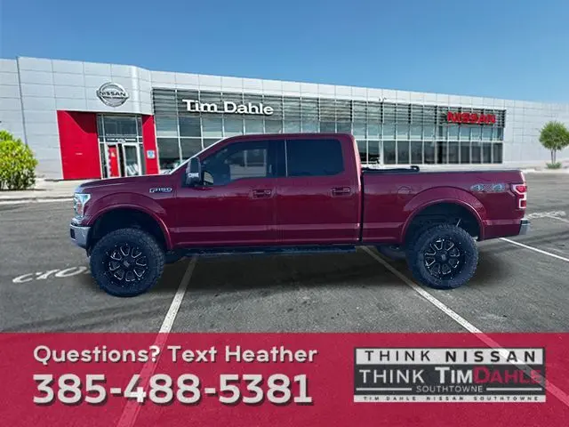 Used 2018 Ford F-150 Lariat with VIN 1FTFW1EG4JKC75090 for sale in South Jordan, UT