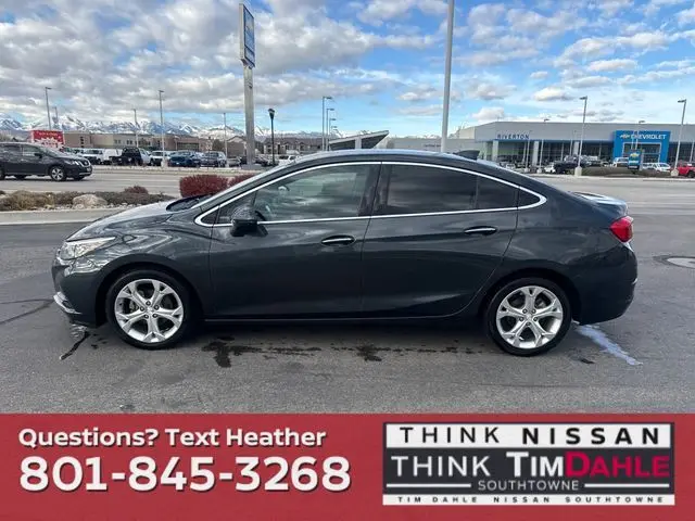 Used 2018 Chevrolet Cruze Premier with VIN 1G1BF5SM2J7145675 for sale in South Jordan, UT