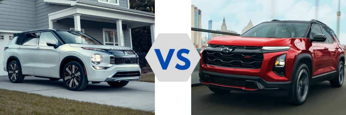 2026 Mitsubishi Outlander vs 2026 Chevy Equinox