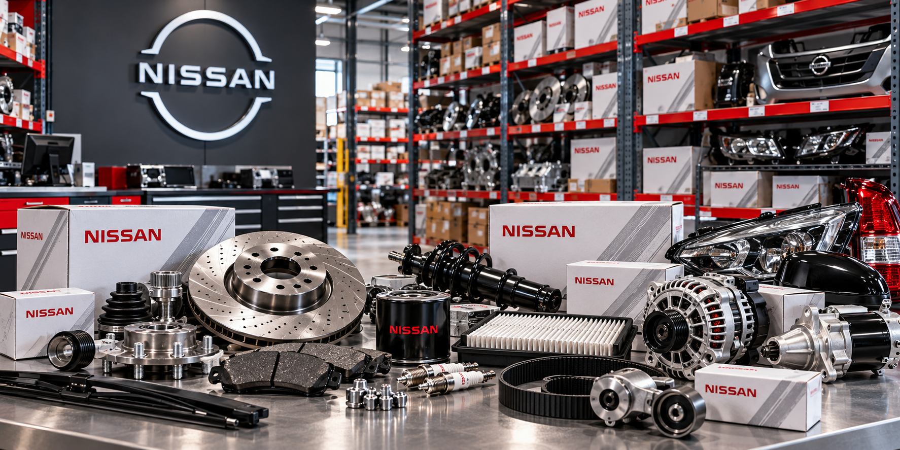 Genuine Nissan parts for wholesale customers