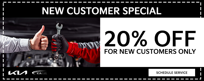 New Customer Special 20% Off For New Customers Only