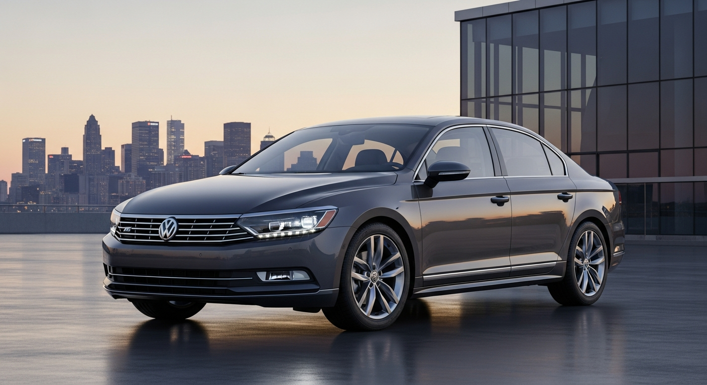 Pouring engine oil into a Volkswagen engine during service