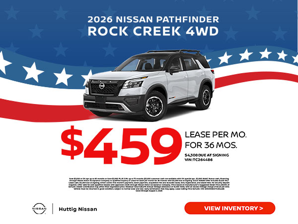 2026 Nissan Pathfinder Rock Creek 4WD