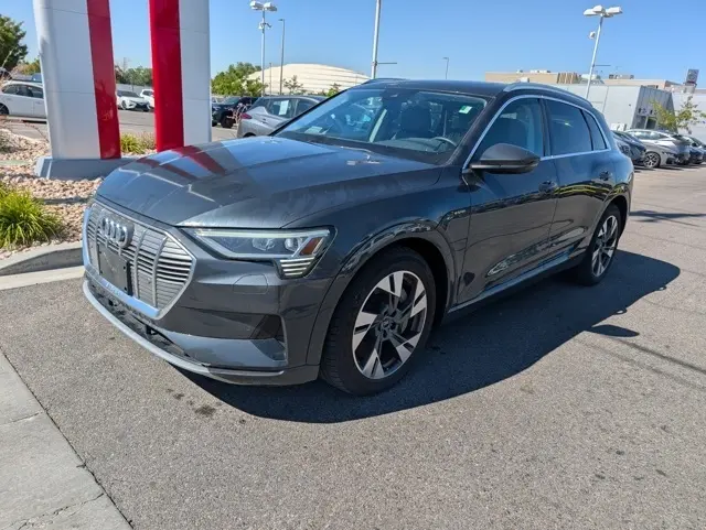 Used 2021 Audi e-tron Premium with VIN WA1AAAGE6MB010979 for sale in North Salt Lake, UT