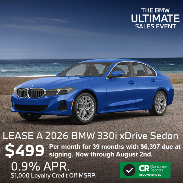 Lease the BMW 330 in Roxbury NJ