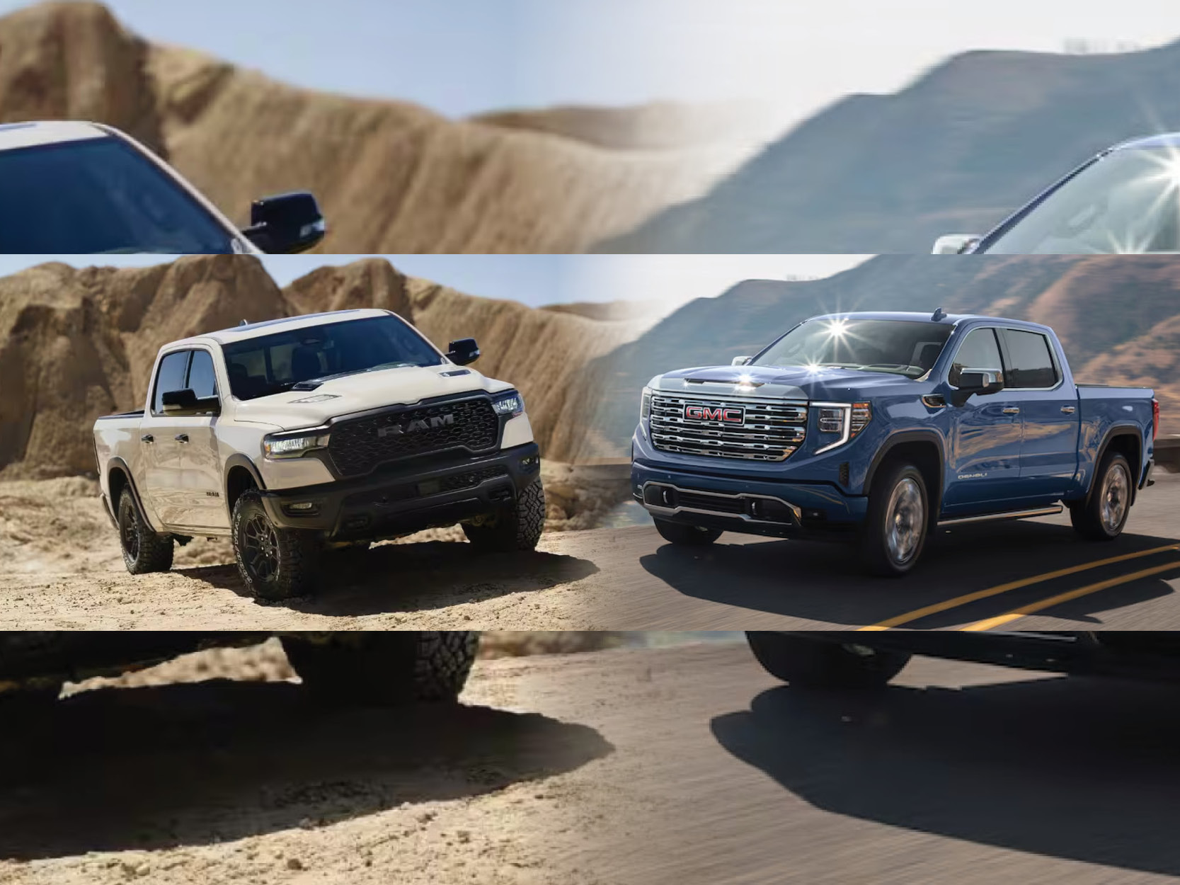 2025 Ram 1500 vs 2025 GMC Sierra 1500