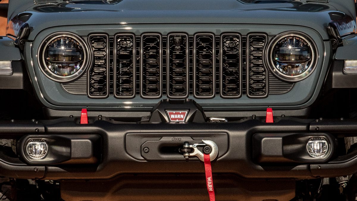 2025 Jeep Wrangler Exterior Front Fascia with LED Headlights