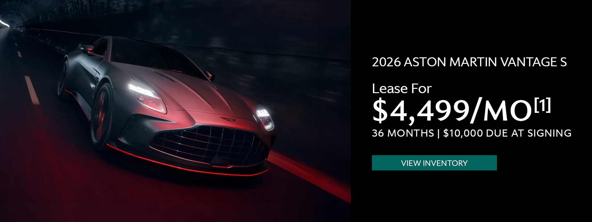2026 Aston Martin Vantage S
