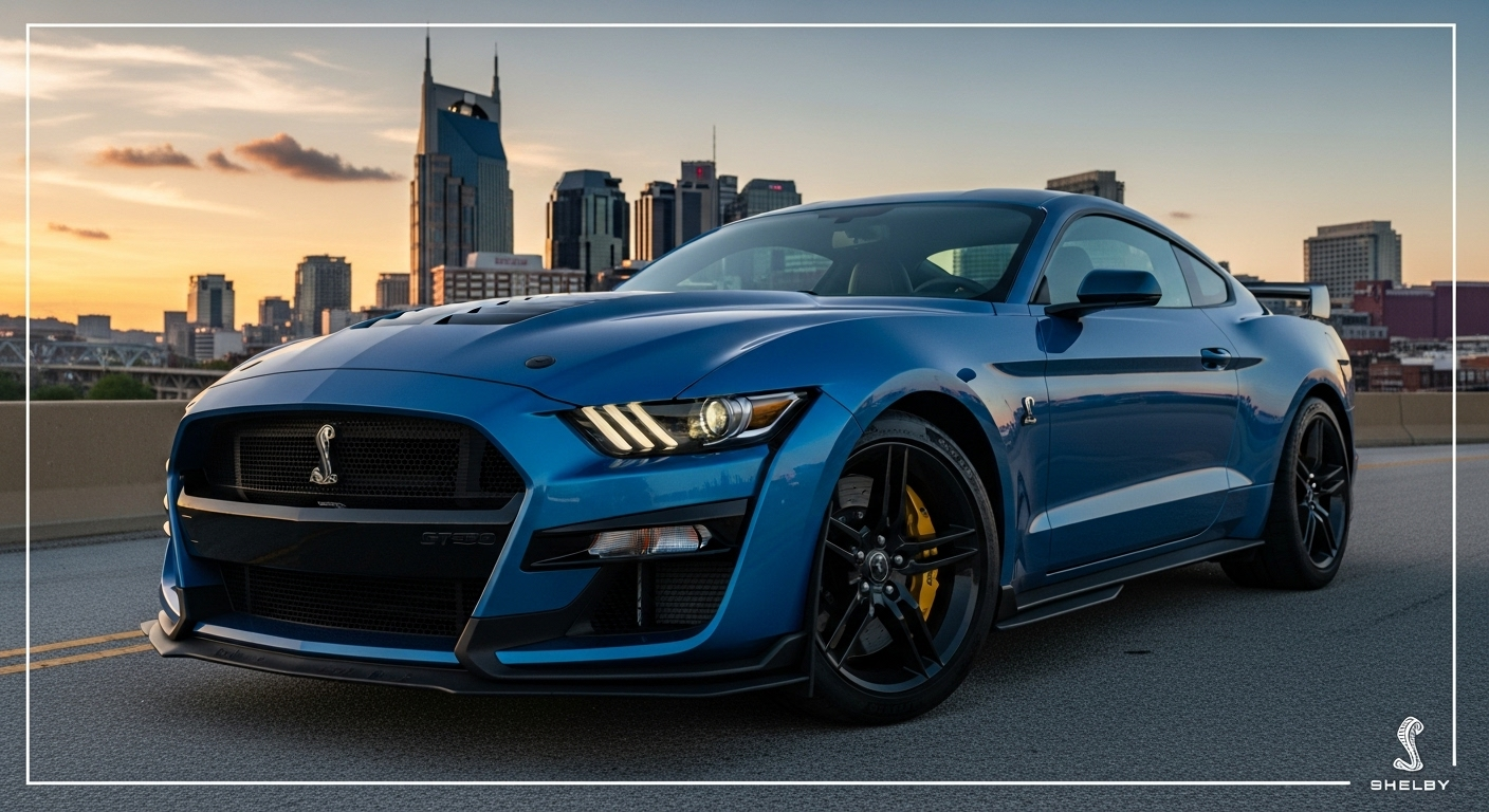 Experience the unmatched performance and style of the 2022 Shelby Mustang GT500, available now in Nashville, TN. Explore our inventory to find the perfect model that suits your needs and desires. With its powerful engine and sleek design, this vehicle is a top choice for car enthusiasts.