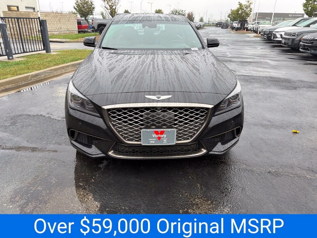 Used 2019 GENESIS G80 Sport with VIN KMHGN4JB1KU291543 for sale in Kansas City