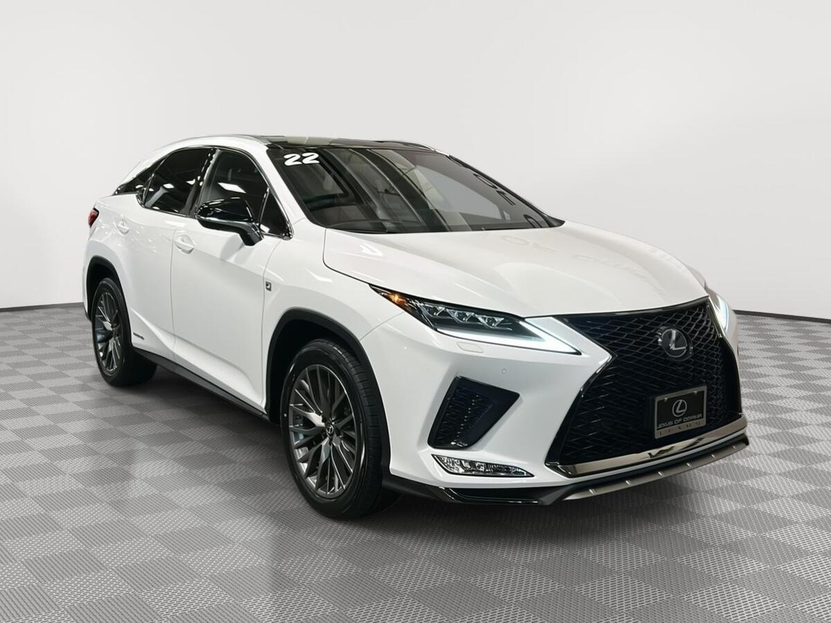 2022 Lexus RX 450h F Sport Handling